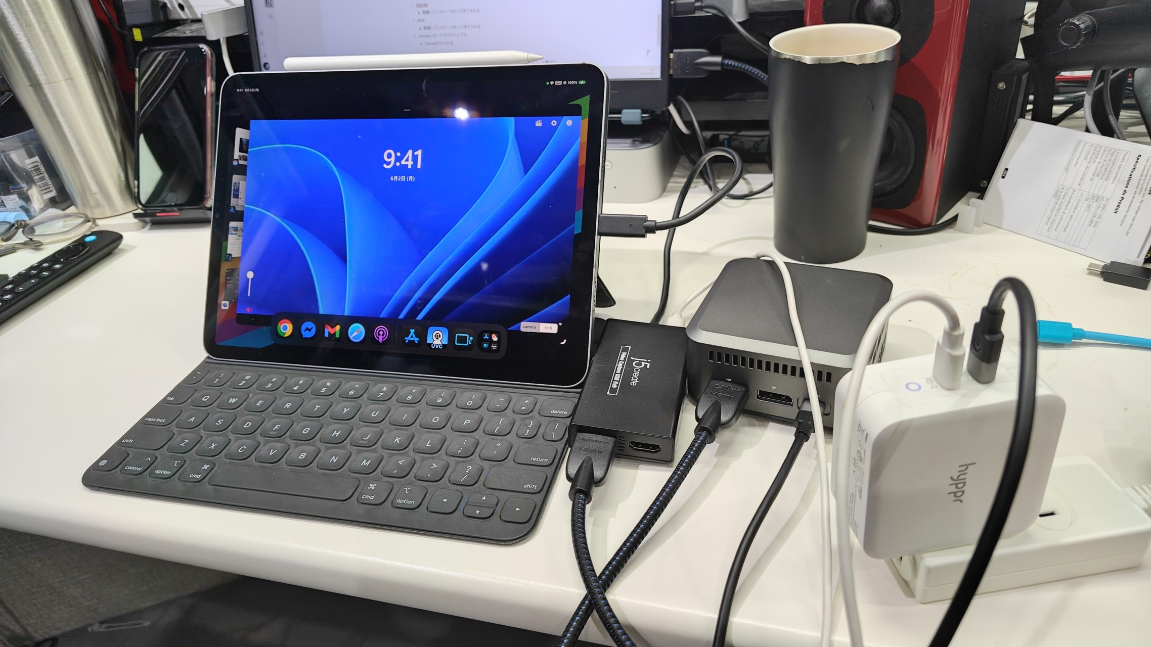 Image in a image block